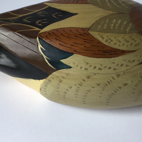 Handcrafted Maine Woods Mallard Duck decor - Picture 10 of 16